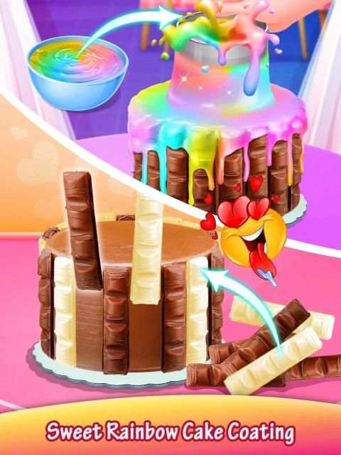 Chocolate Rainbow Cake - Cake Love स्क्रीनशॉट 2