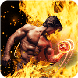 ikon Automatic Fire Effects - Fire Photo Editor