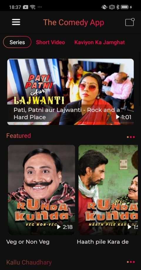 The Comedy App screenshot 2