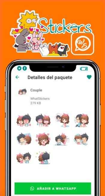 Couple Stickers for WhatsApp screenshot 3
