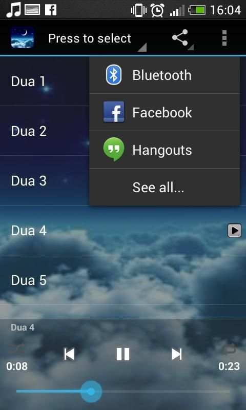Dua Islamic Ringtone screenshot 8