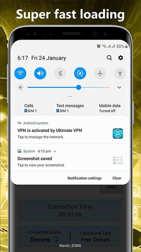 Free VPN client - secure your digital life screenshot 3