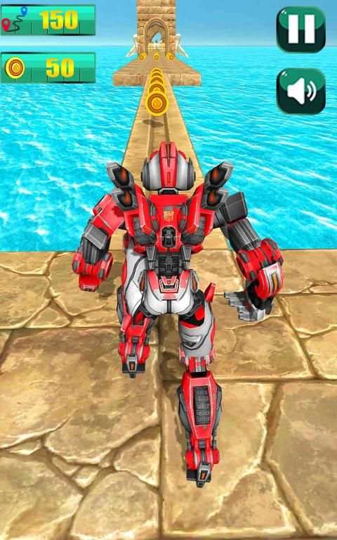 Temple Robot Run: Final Lost Run Race 3D स्क्रीनशॉट 1