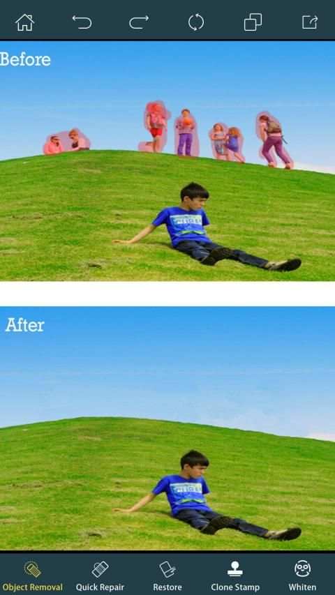 Photo Retouch - remove unwanted object screenshot 2
