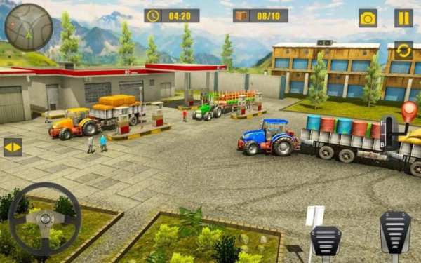 Heavy Tractor Trolley Cargo Simulator 2020 screenshot 8