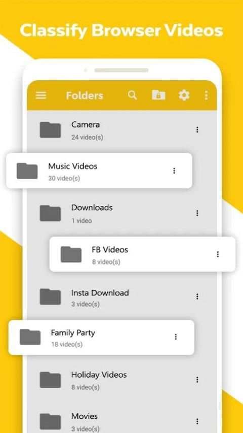 HD Video Downloader - Video Player स्क्रीनशॉट 6
