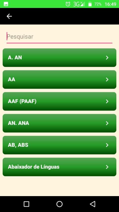 Termos Técnicos de Enfermagem screenshot 2