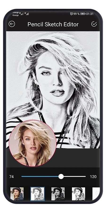Photo Sketch Pencil Maker HD 6 تصوير الشاشة