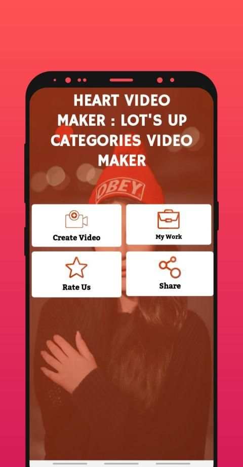 Heart Video Maker : New Photo Effect Video Maker screenshot 4