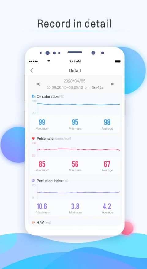 Oximeter-H स्क्रीनशॉट 4