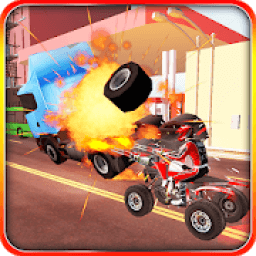 ikon ATV Quad Bike Racing : Bike Shooting Game Free