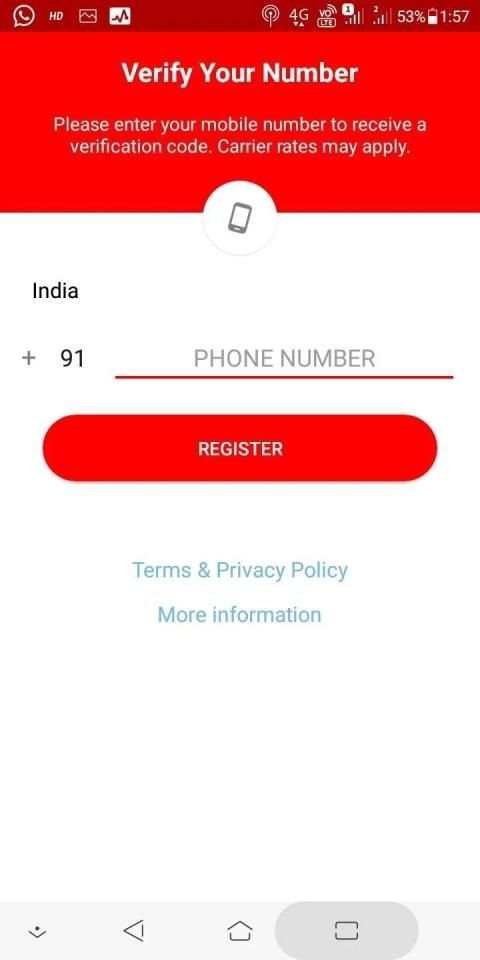 Giga massanger स्क्रीनशॉट 5
