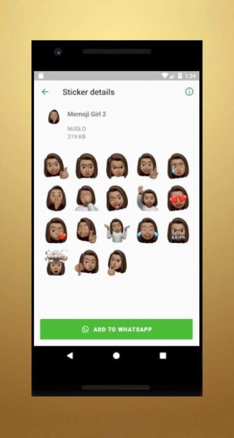 Memoji Stickers Apple - WAStickerApps स्क्रीनशॉट 5