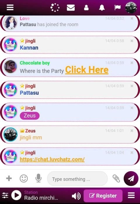 Luvchatz - Connecting People स्क्रीनशॉट 1