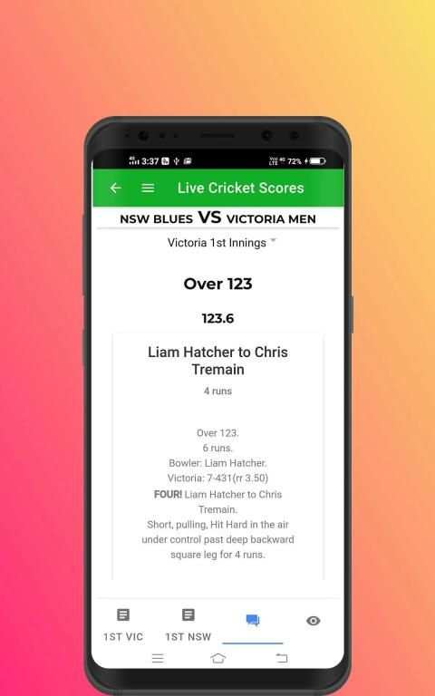 Cricket Score Hub - Live Cricket Scores screenshot 3