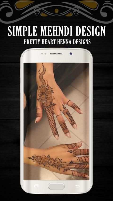 Latest mehndi Design App- New Bridal Mehendi Style स्क्रीनशॉट 1