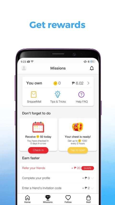 SnippetMedia - Philippine News, Videos & Rewards screenshot 1