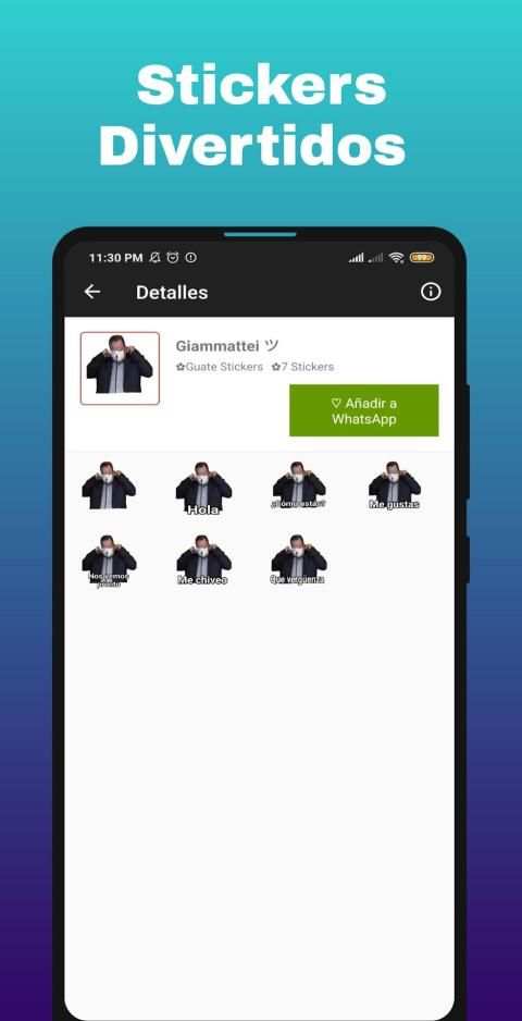 Guate Stickers | Stickers Chapines para WhatsApp screenshot 1