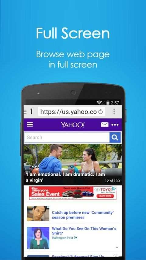 Navi Browser * - Fast Internet स्क्रीनशॉट 4