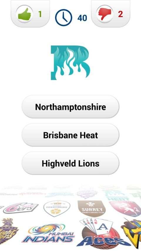 Logo Cricket Quiz screenshot 1
