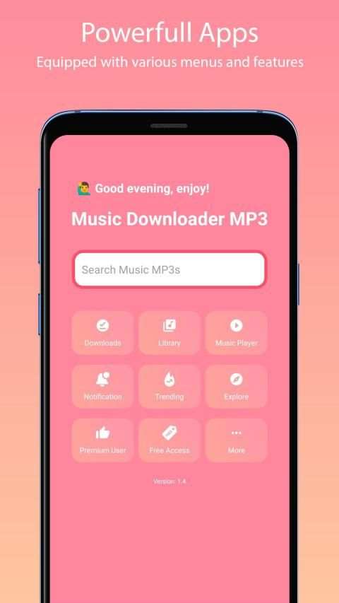 Free Music - MP3 Downloader MP3 Juice स्क्रीनशॉट 1