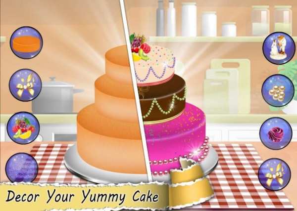 Real Recipe Cake Maker & Decorate - Girls Games screenshot 2