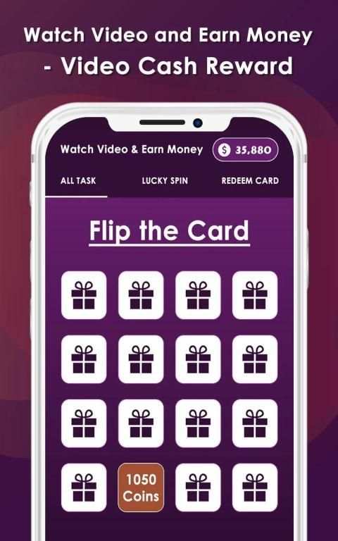 Watch Video and Earn Money - Video Cash Reward स्क्रीनशॉट 2