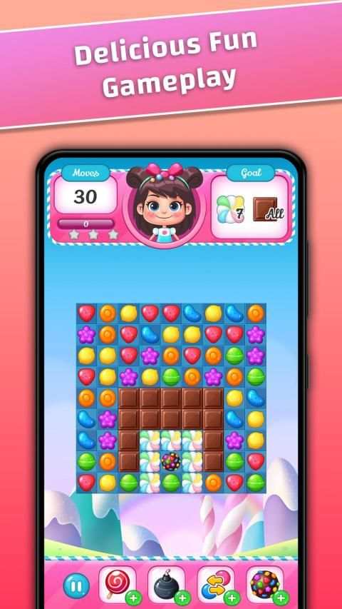 Candy 3-Match Blast - Puzzle Game screenshot 7