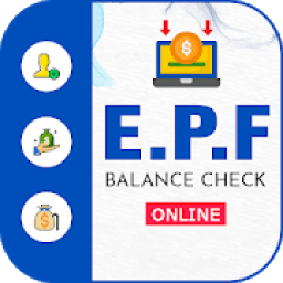 EPF Balance Check, PF PassBook UAN App आइकन