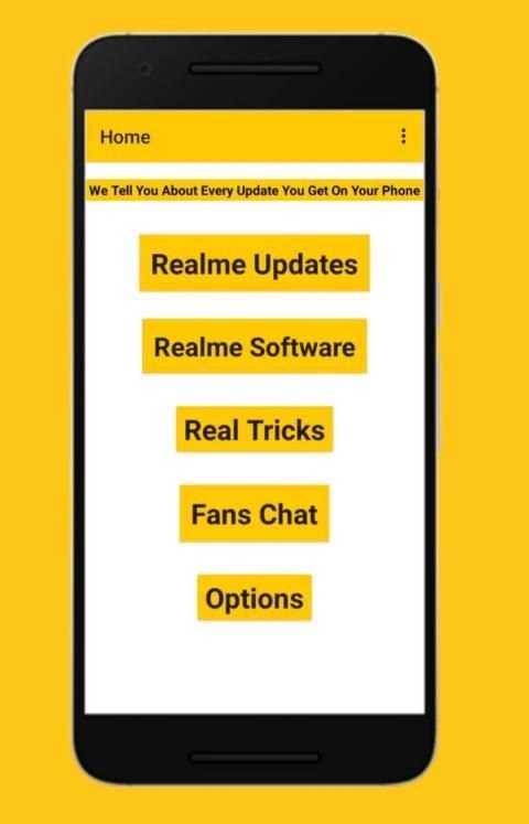 Realme UI Updates स्क्रीनशॉट 1