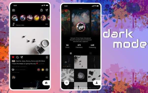 Dark mode for Instagram, night mode activator screenshot 2