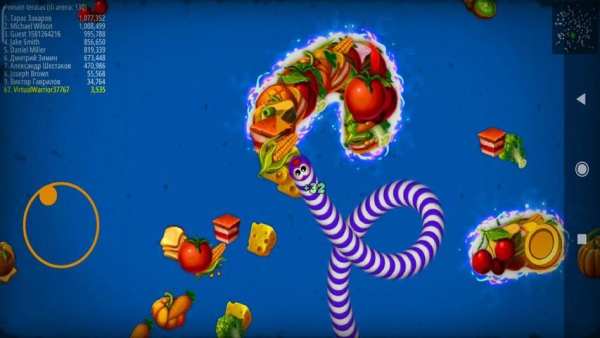 Snake Zone : Worm Mate Cacing io screenshot 1