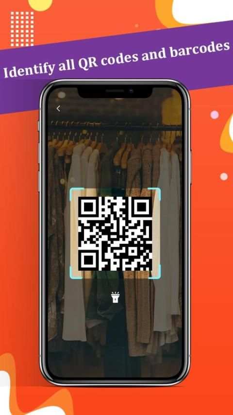 Lite Qr - Free QR code reader & Barcode scanner screenshot 3