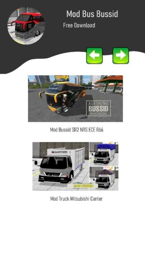 Mod Bussid Indonesia (Mod Truck Bus) screenshot 2