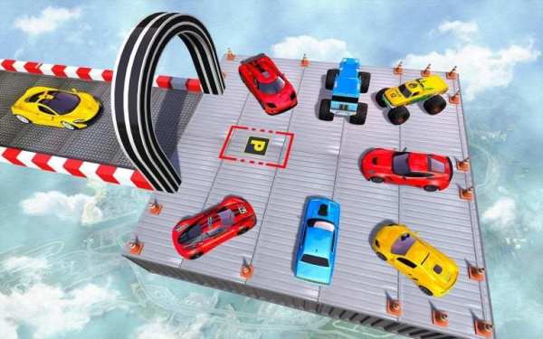 Mega Ramp Stunt Car Games screenshot 1