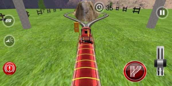 3D Train Simulator 2020 : Perfect Train Drive Game screenshot 6