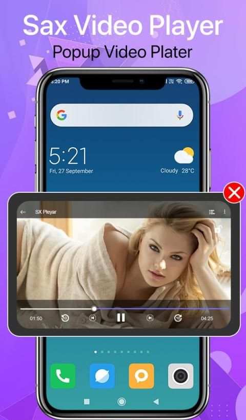 SAXO Video Player - HD MX Player स्क्रीनशॉट 1