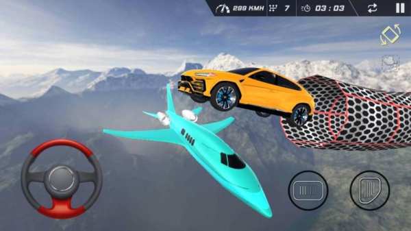 Mega Ramp Car Jumping Game * Impossible Tracks 3D स्क्रीनशॉट 2