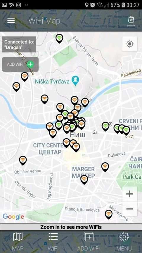 Shared WiFi Passwords on Map स्क्रीनशॉट 1