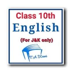 English Notes for Class 10th (J&K)