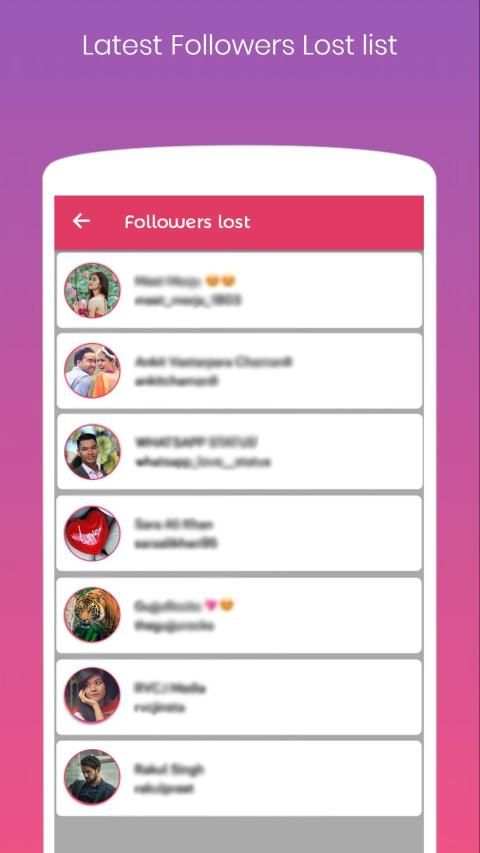 Inst Analyze-Get Follower,block list for Instagram screenshot 2