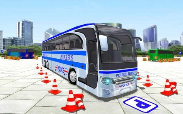 Coach Bus Parking Simulator Game screenshot 8
