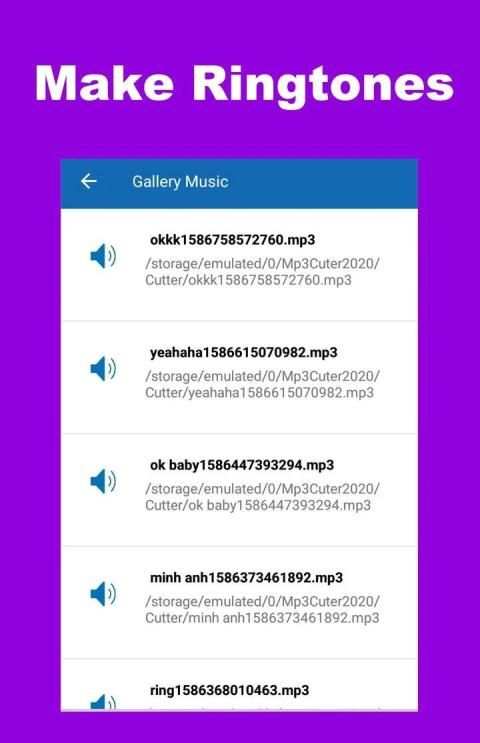 MP3 Cutter and Audio Cutter स्क्रीनशॉट 5