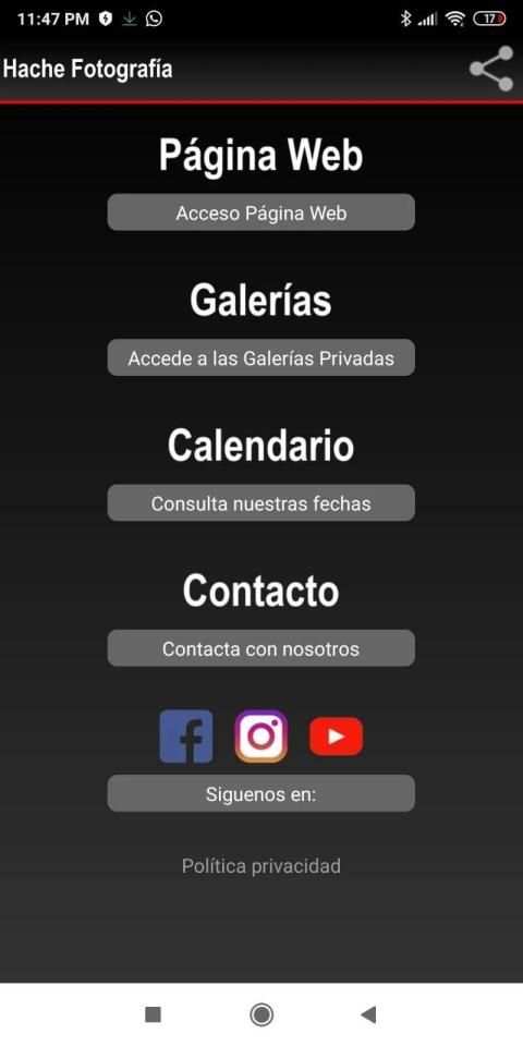 Hache Fotografía screenshot 3