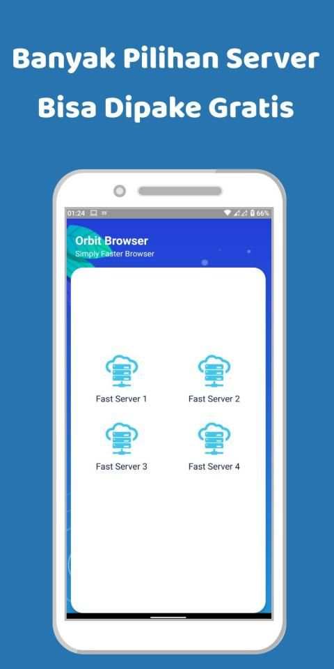 Orbit Browser - Browser Anti Blokir स्क्रीनशॉट 5