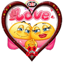 Gif Stickers For WhatsApp-Colorful Emoji आइकन