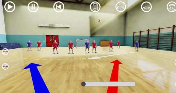 Handball 3D Tactic screenshot 9