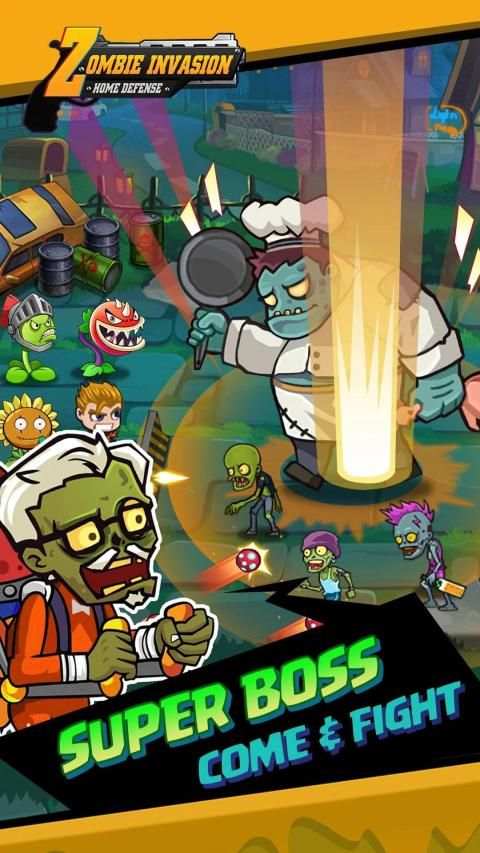 Zombie Invasion - Home Defense screenshot 4