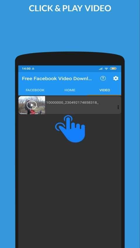 Free Facebook Video Downloader screenshot 1