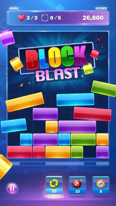 Block Blast: Dropdom Puzzle Game स्क्रीनशॉट 1